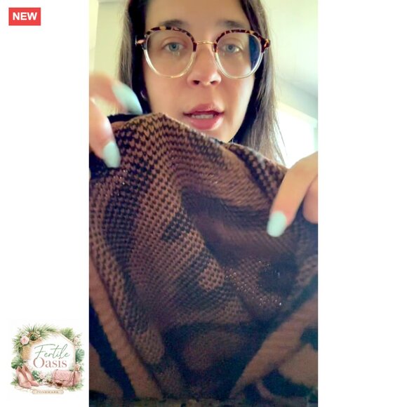 Leopard Print Cardigan Knit Sweater Open Front Oversized Chic Y2K - Picture 7 of 7